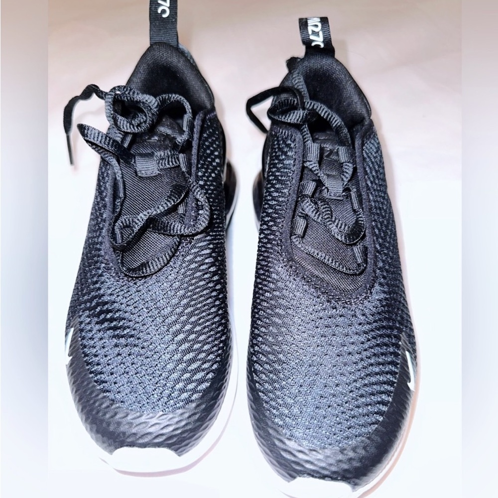 Nike air max 270 . Kids Black/ white ,antharacite noir/ anthracite/Blanc .#nike